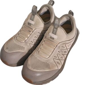 Keen Utility Womens Vista Energy Shift Birch Taupe Leather Work Shoes Size 7M